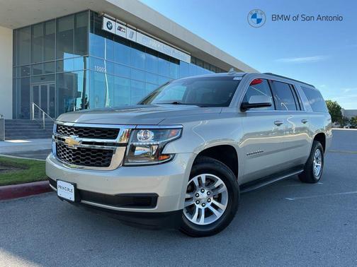 Champagne Silver Metallic 2015 Chevrolet Suburban 1500 LT