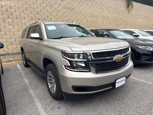 Champagne Silver Metallic 2015 Chevrolet Suburban 1500 LT