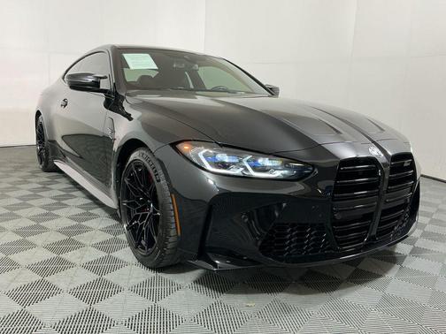 Black Sapphire Metallic 2024 BMW M4 Competition xDrive