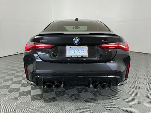 Black Sapphire Metallic 2024 BMW M4 Competition xDrive