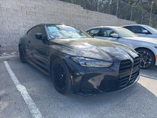 Black Sapphire Metallic 2024 BMW M4 Competition xDrive