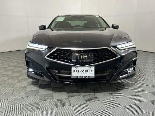 pewter gray metallic 2022 Acura TLX Advance