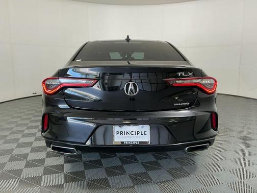 pewter gray metallic 2022 Acura TLX Advance
