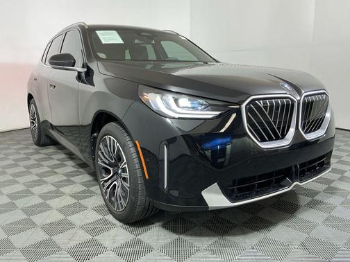 Black Sapphire Metallic 2025 BMW X3 30 xDrive