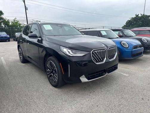 Black Sapphire Metallic 2025 BMW X3 30 xDrive