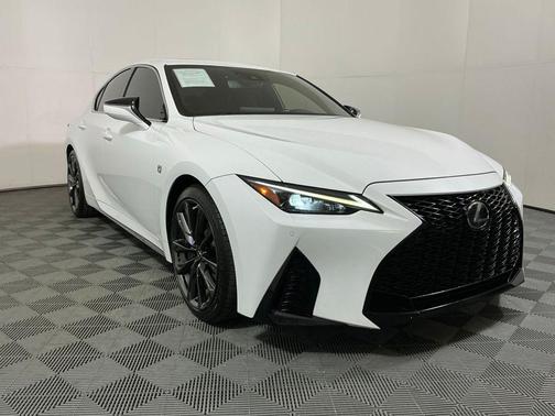 Ultra White 2021 Lexus IS 350 Base