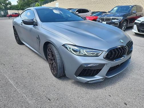 Frozen Pure Grey Metallic 2024 BMW M8 Competition