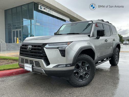 Atomic Silver 2024 Lexus GX 550 Overtrail+