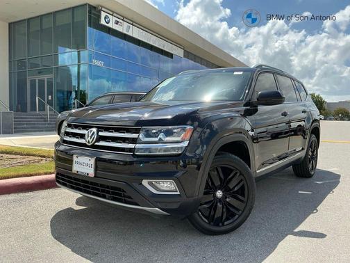 Deep Black 2019 Volkswagen Atlas 3.6L SEL