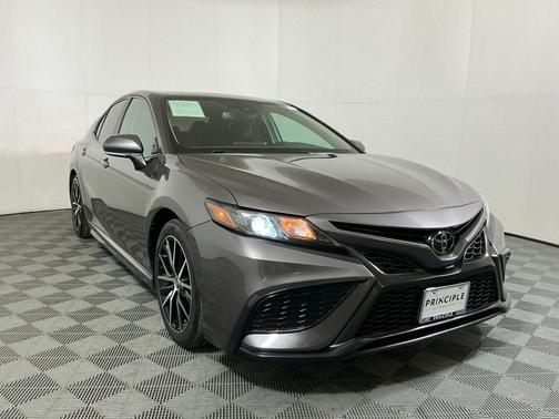 Gray 2022 Toyota Camry SE