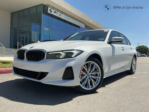 Mineral White Metallic 2023 BMW 330 xDrive