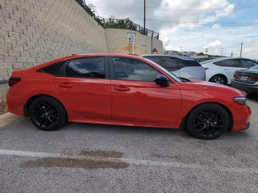 Rallye Red 2025 Honda Civic Sport