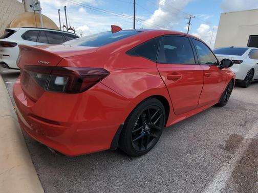 Rallye Red 2025 Honda Civic Sport