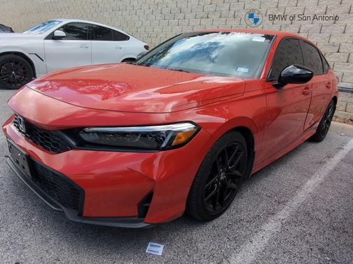 Rallye Red 2025 Honda Civic Sport