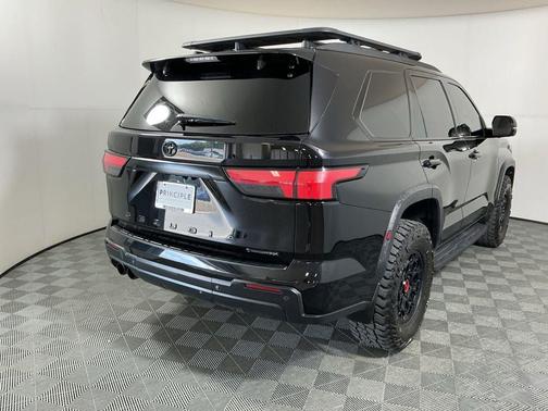 Midnight Black Metallic 2025 Toyota Sequoia TRD Pro