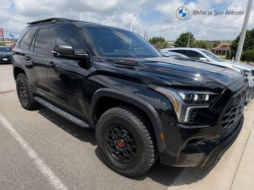 Midnight Black Metallic 2025 Toyota Sequoia TRD Pro