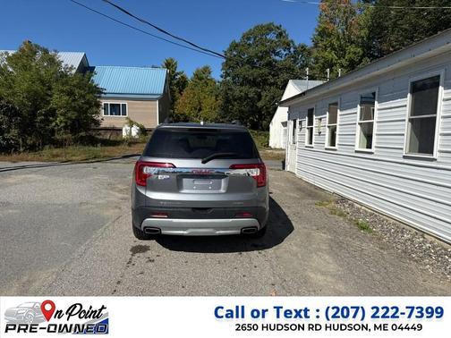 Satin Steel Metallic 2021 GMC Acadia AWD SLE