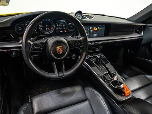 Racing Yellow 2020 Porsche 911