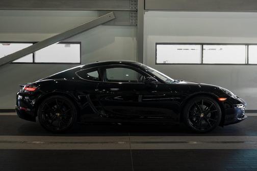 Black 2025 Porsche 718 Cayman