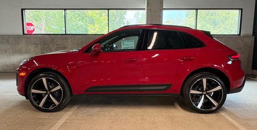 Red 2026 Porsche Macan Base