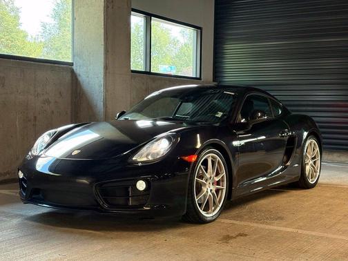 Basalt Black Metallic 2014 Porsche Cayman S