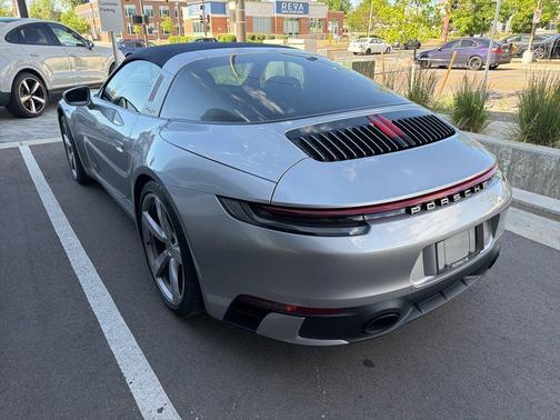 GT Silver Metallic 2023 Porsche 911 Targa 4S