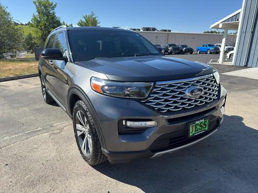 Magnetic Metallic 2020 Ford Explorer Platinum