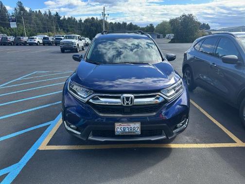 Obsidian Blue Pearl 2019 Honda CR-V TOURING