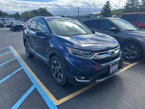 Obsidian Blue Pearl 2019 Honda CR-V TOURING
