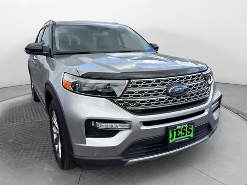 Iconic Silver Metallic 2024 Ford Explorer Limited