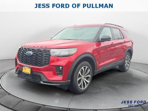 RAPID RED MET TINTED CC 2025 Ford Explorer ST-LINE