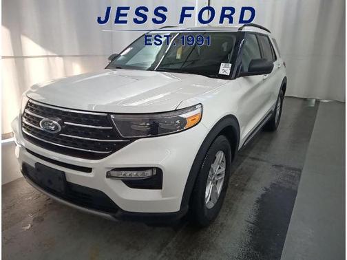 STAR WHITE MET TRI-COAT 2024 Ford Explorer XLT