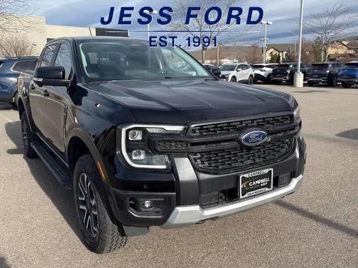 SHADOW BLACK 2024 Ford Ranger LARIAT