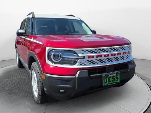 Ruby Red Metallic Tinted Clearcoat 2026 Ford Bronco Sport Heritage