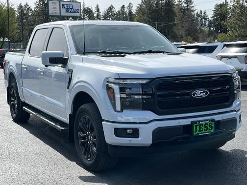 SPACE WHITE METALLIC 2025 Ford F-150 LARIAT