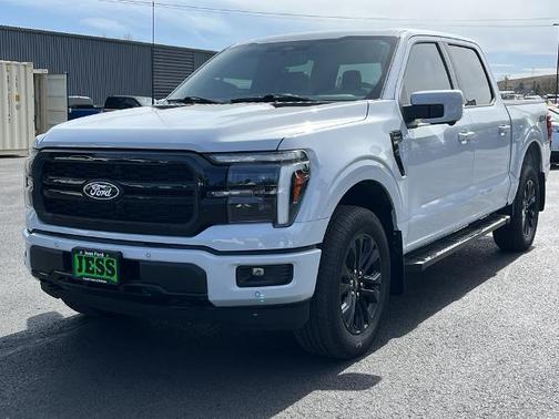 SPACE WHITE METALLIC 2025 Ford F-150 LARIAT