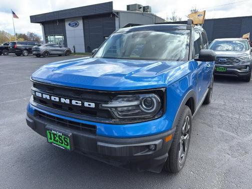 VELOCITY BLUE 2022 Ford Bronco Sport OUTER BANKS