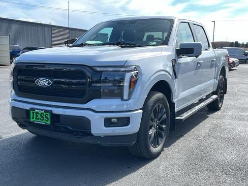 SPACE WHITE METALLIC 2025 Ford F-150 LARIAT