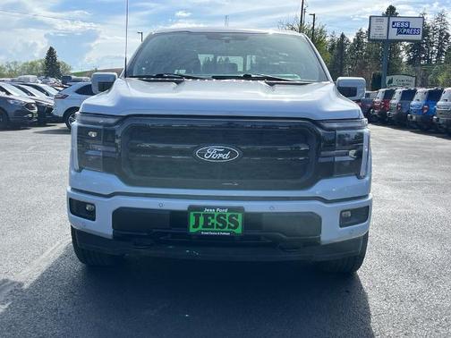 SPACE WHITE METALLIC 2025 Ford F-150 LARIAT