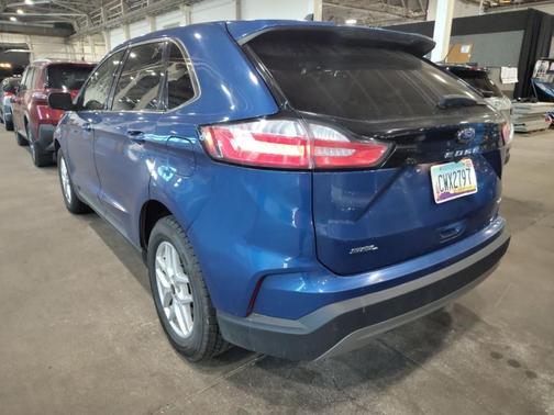 Atlas Blue Metallic 2024 Ford Edge SEL