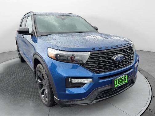 ATLAS BLUE 2023 Ford Explorer ST-LINE