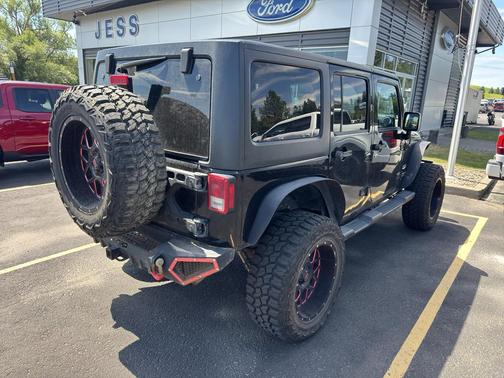 Black 2015 Jeep Wrangler Sahara