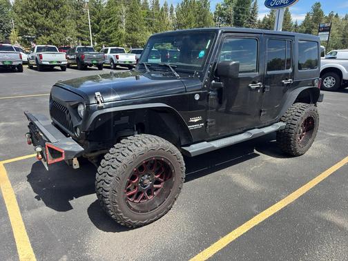 Black 2015 Jeep Wrangler Sahara