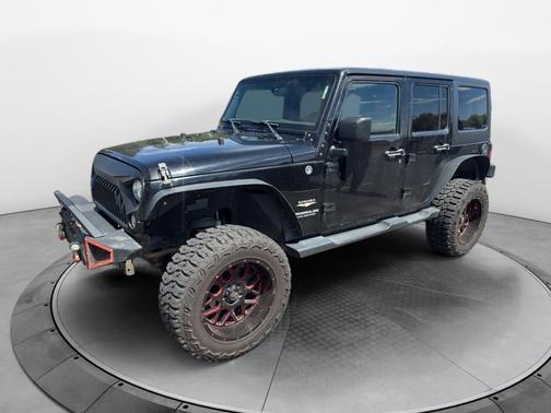 Black 2015 Jeep Wrangler Sahara