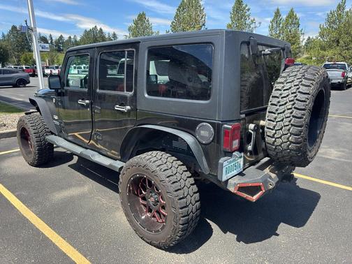 Black 2015 Jeep Wrangler Sahara