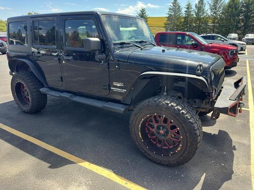 Black 2015 Jeep Wrangler Sahara