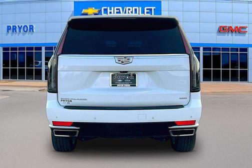 Crystal White Tricoat 2023 Cadillac Escalade Premium Luxury