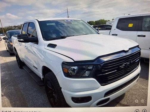 Bright White Clearcoat 2021 RAM 1500 Big Horn/Lone Star