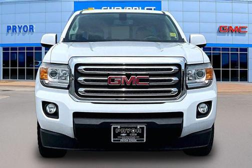 Summit White 2018 GMC Canyon SLE