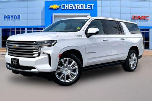 Iridescent Pearl Tricoat 2021 Chevrolet Suburban 2WD High Country